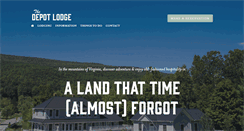 Desktop Screenshot of depotlodge.com